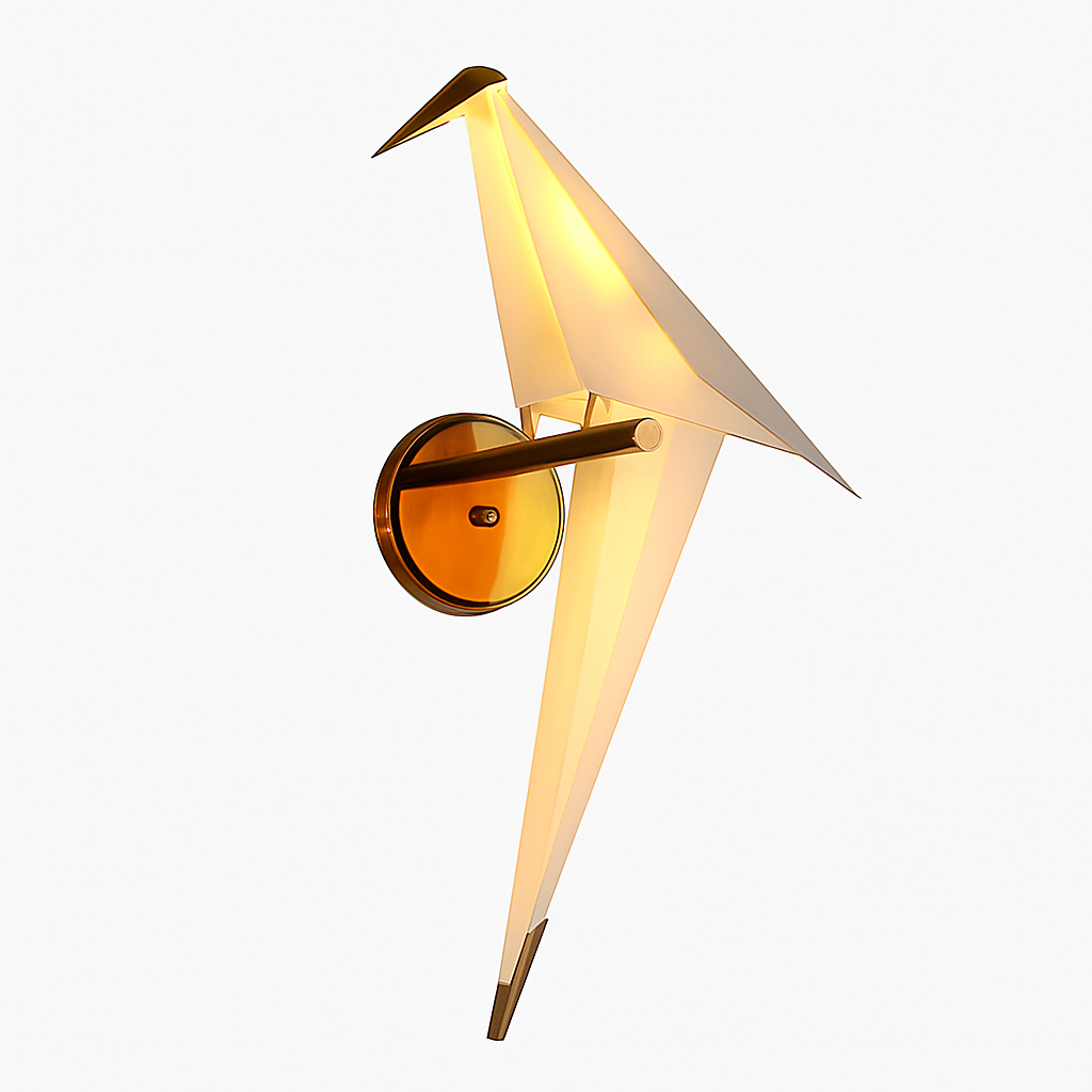 Sylven Bird Modern Wall Light – Artistic LED Sconce for Cozy Interiors