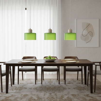 Bauhaus Glass Pendant Light - Modern Kitchen Pendant Lighting