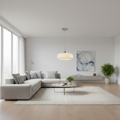 Bauhaus Glass Pendant Lights | Modern Hanging Light Fixture