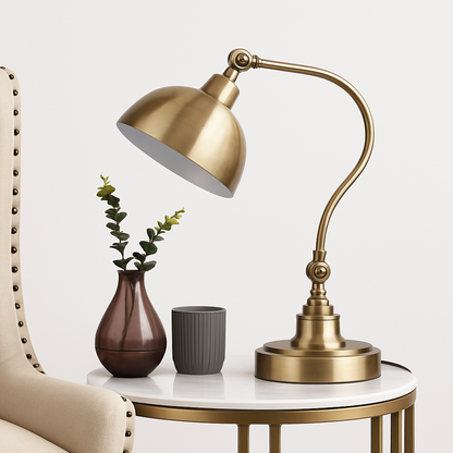 Corvelle Rustic LED Table Lamp – Stylish Lighting for Modern Homes