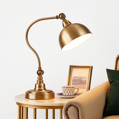 Corvelle Rustic LED Table Lamp – Stylish Lighting for Modern Homes