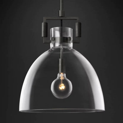 Bramont Pendant Light – Brass Cloche Design for Elegant Illumination