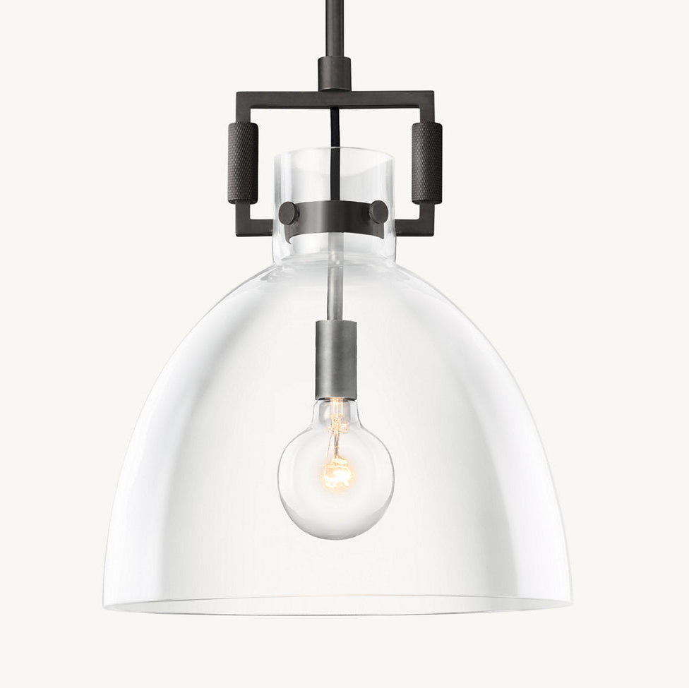 Bramont Pendant Light – Brass Cloche Design for Elegant Illumination