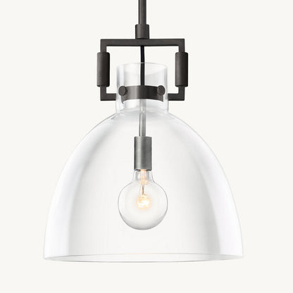 Bramont Pendant Light – Brass Cloche Design for Elegant Illumination