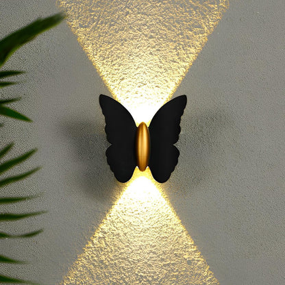 Auralyn Breeze Shape LED Outdoor Wall Lamp – Artistic Animal Silhouette Garden Light