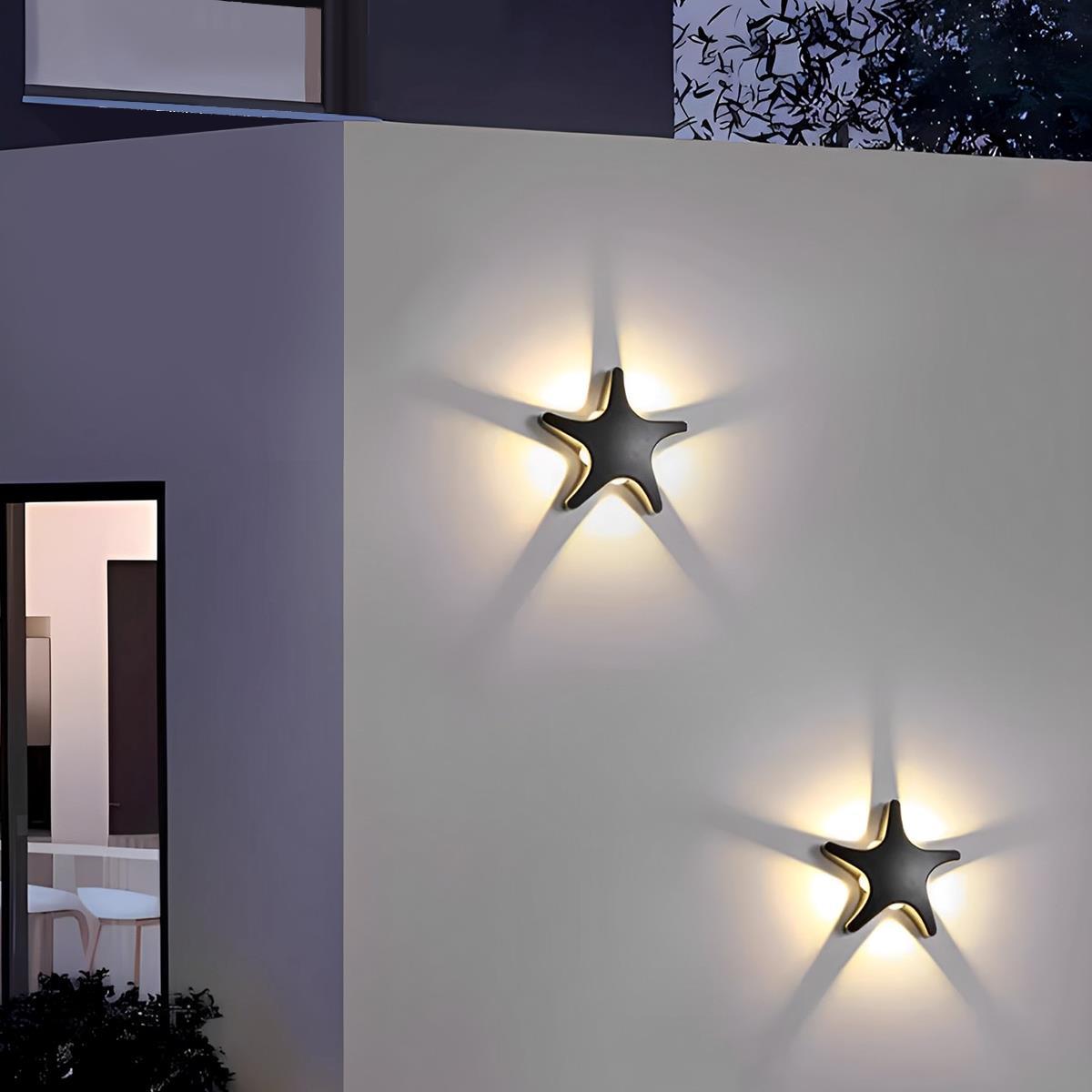 Auralyn Breeze Shape LED Outdoor Wall Lamp – Artistic Animal Silhouette Garden Light