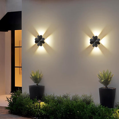 Auralyn Breeze Shape LED Outdoor Wall Lamp – Artistic Animal Silhouette Garden Light
