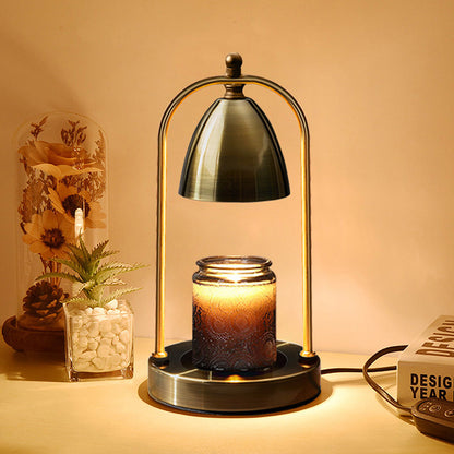Veliora Candle Aroma Lamp – Dimmable Flame-Free Wax Melter for Relaxing Home Fragrance