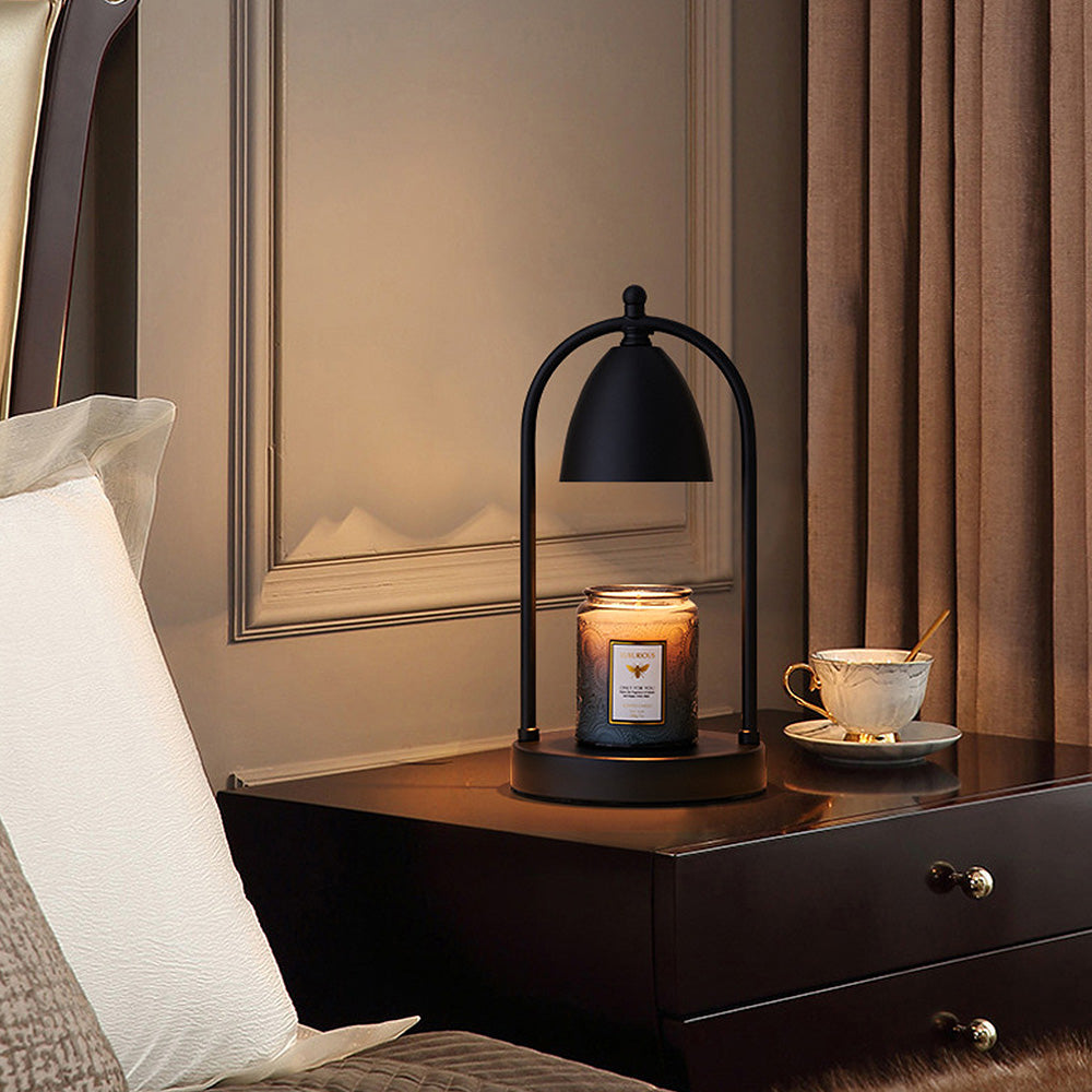 Veliora Candle Aroma Lamp – Dimmable Flame-Free Wax Melter for Relaxing Home Fragrance
