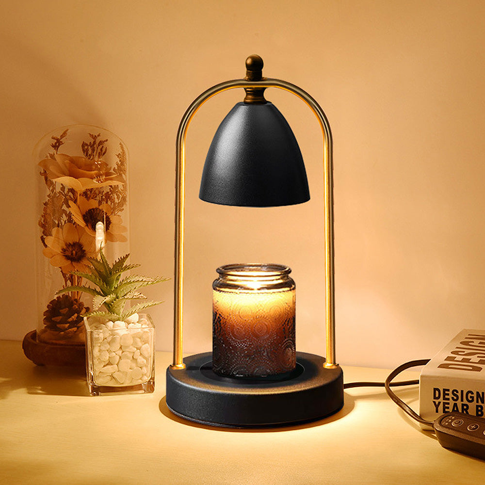 Veliora Candle Aroma Lamp – Dimmable Flame-Free Wax Melter for Relaxing Home Fragrance