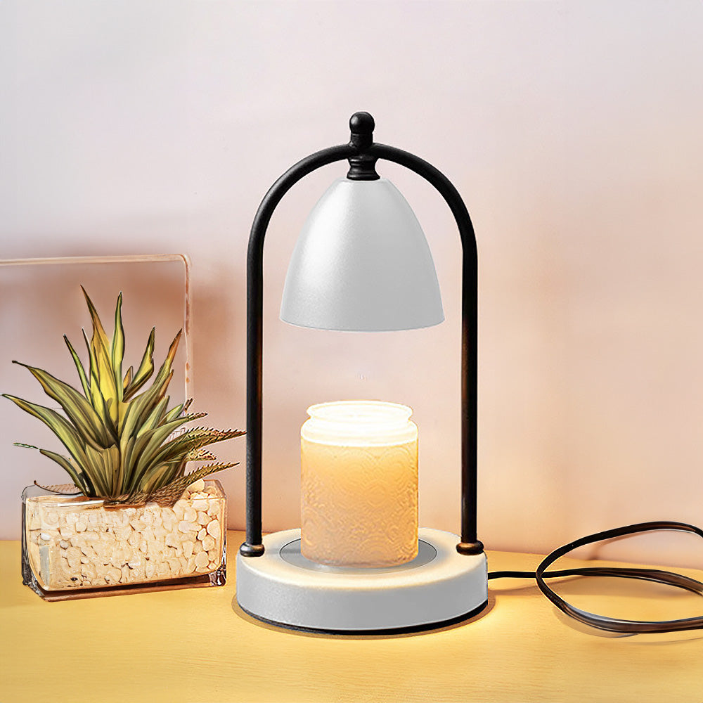 Veliora Candle Aroma Lamp – Dimmable Flame-Free Wax Melter for Relaxing Home Fragrance
