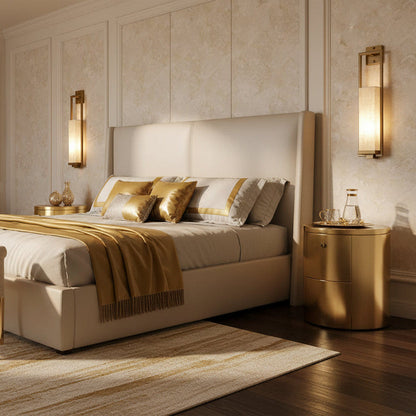 Velmora Fabric Wall Sconce Lighting for Warm and Elegant Interiors