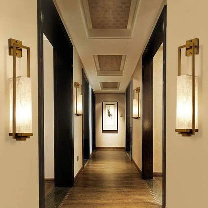 Velmora Fabric Wall Sconce Lighting for Warm and Elegant Interiors