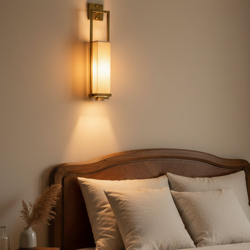 Velmora Fabric Wall Sconce Lighting for Warm and Elegant Interiors