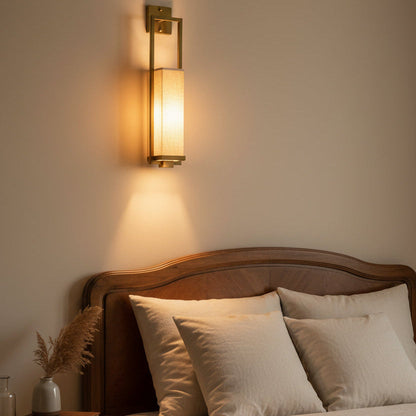 Velmora Fabric Wall Sconce Lighting for Warm and Elegant Interiors