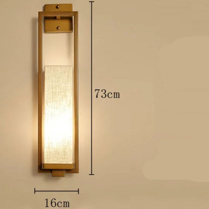 Velmora Fabric Wall Sconce Lighting for Warm and Elegant Interiors