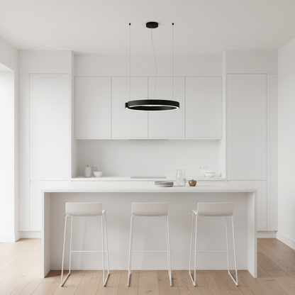 Soleene Modern Black LED Pendant Light for Contemporary Interior Spaces