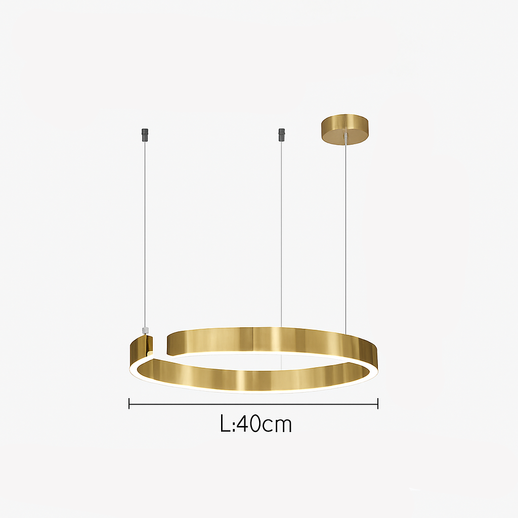 Soleene Modern Black LED Pendant Light for Contemporary Interior Spaces