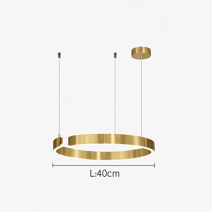 Soleene Modern Black LED Pendant Light for Contemporary Interior Spaces