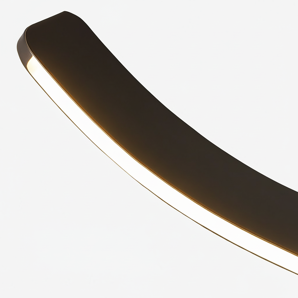 Soleene Modern Black LED Pendant Light for Contemporary Interior Spaces
