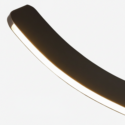 Soleene Modern Black LED Pendant Light for Contemporary Interior Spaces
