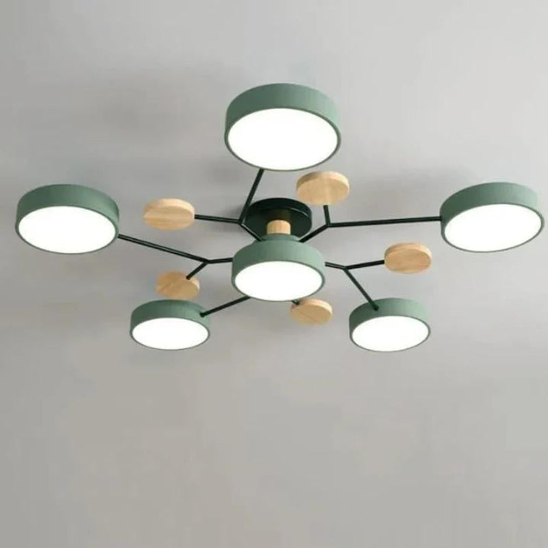 Lunor Contemporary Flush Mount LED Ceiling Fixture