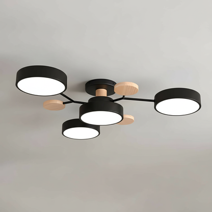 Lunor Contemporary Flush Mount LED Ceiling Fixture