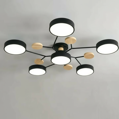 Lunor Contemporary Flush Mount LED Ceiling Fixture