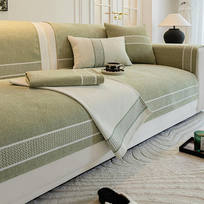 Corad Chenille Sofa Cover – Scratch Resistant Slipcover for Stylish Protection