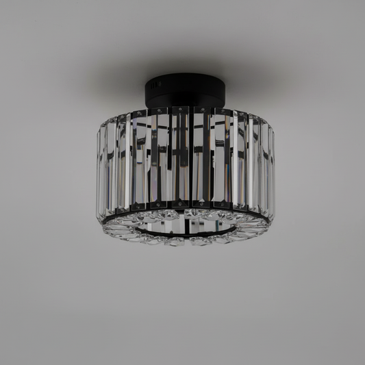 Rovelle Elegant Crystal Ceiling Lamp Flush Mount Home Lighting