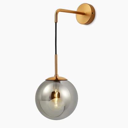 Virel Modern Wall Sconce with Hanging Glass Ball Design for Interiors