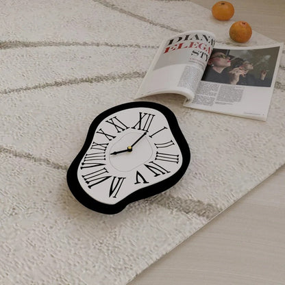 Mirage Modern Wall Clock – Unique Acrylic Art for Home Decor