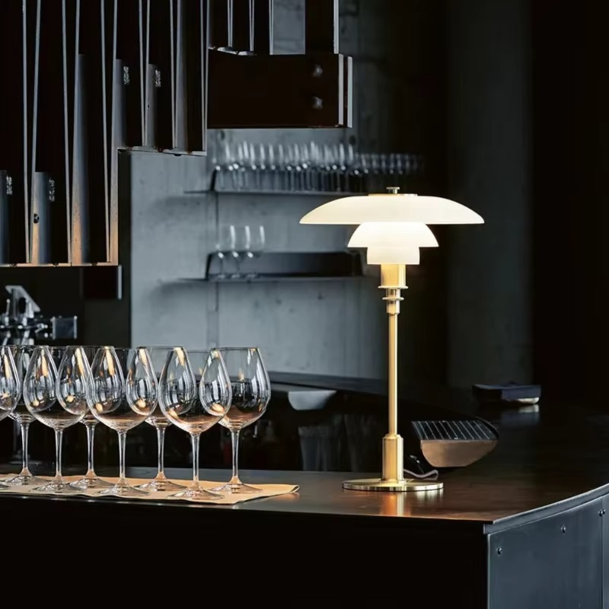 Lumetra Modern Dimmable Table Lamp for Cozy Ambient LED Lighting