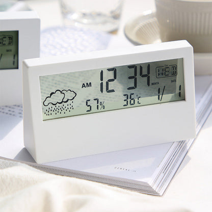 NovaEase Small Digital Table Clock with Clear Multifunction Display Features