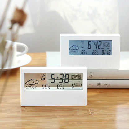 NovaEase Small Digital Table Clock with Clear Multifunction Display Features