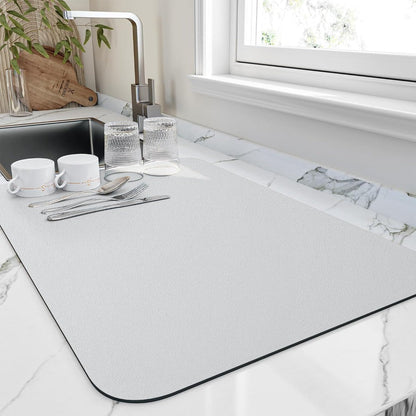 HydroEase Quick Dry Dish Mat – Super Absorbent Kitchen Drying Solution