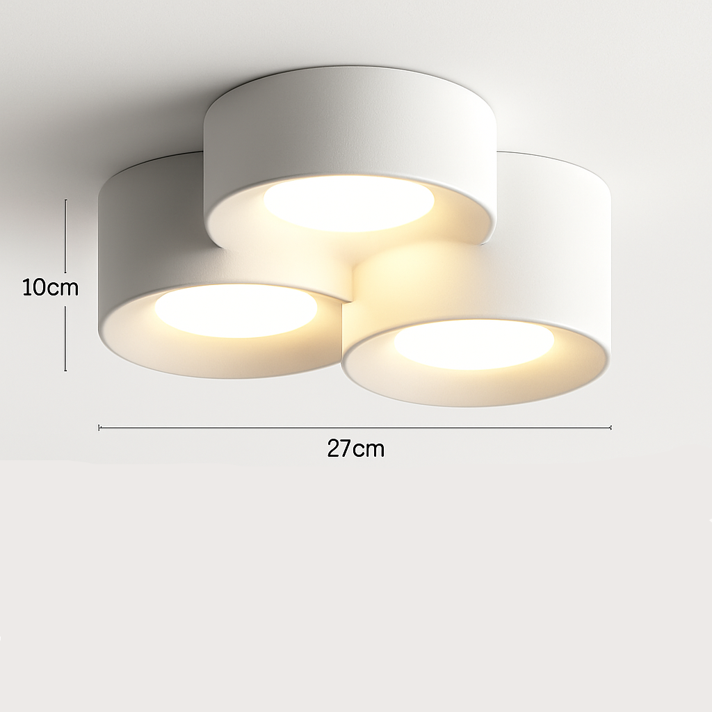 Ilyra Modern LED Ceiling Light – Minimalist Design for Targeted Illumination