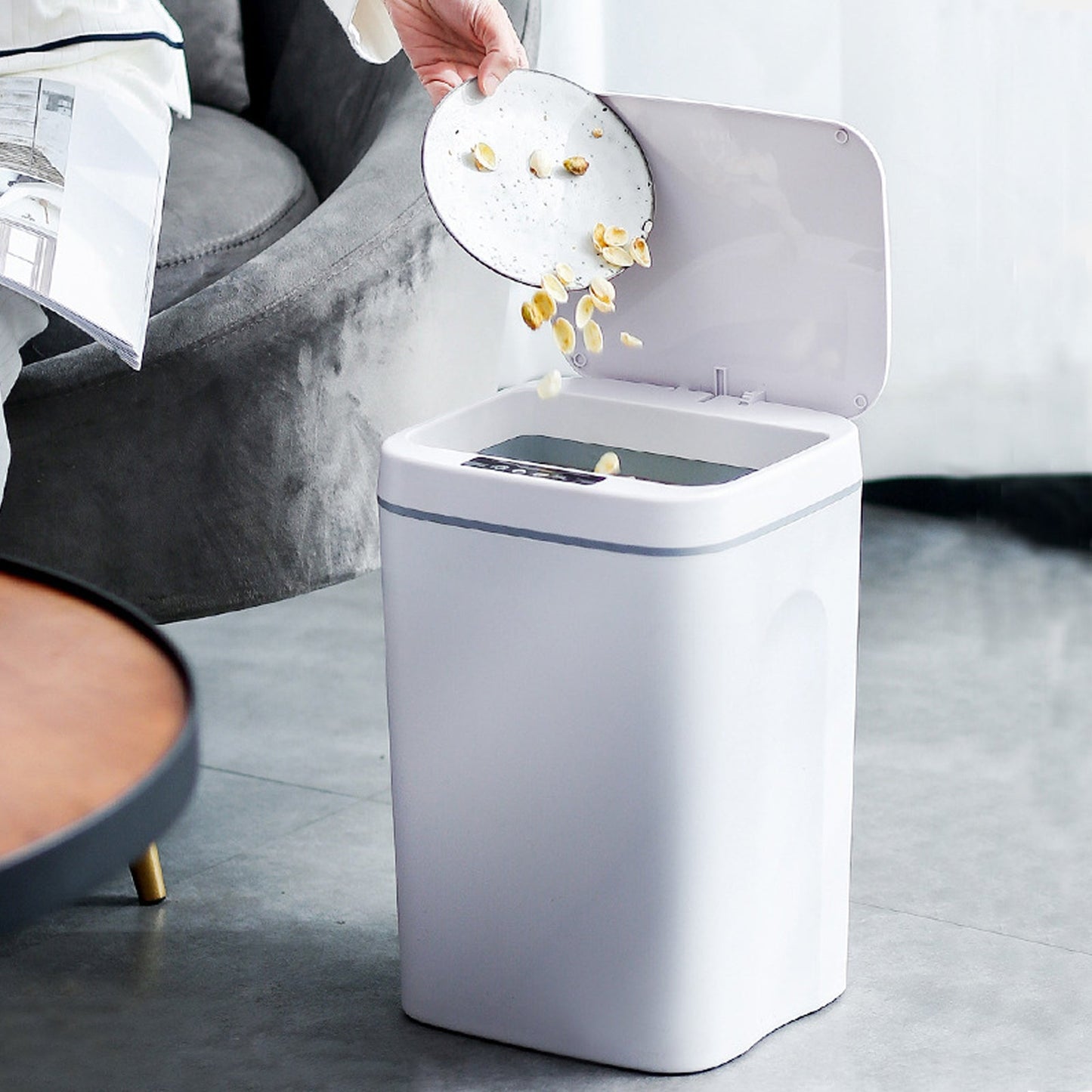 Arctica Touchless Waste Bin – Hygienic Sensor Design for Modern Spaces