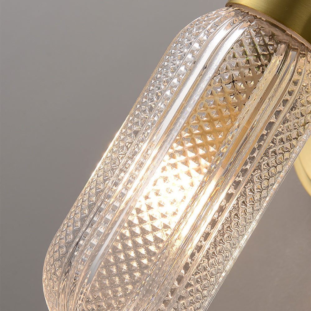 Galet Indoor Brass Wall Sconce – Dual LED Up and Down Wall Lighting