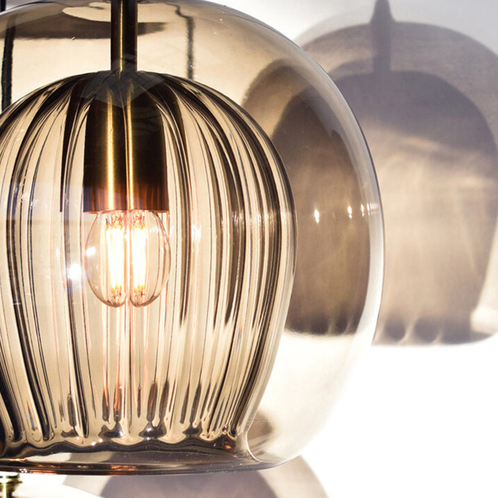 Galio Modern Black Glass Pendant Light – Stylish Ambient  Lighting