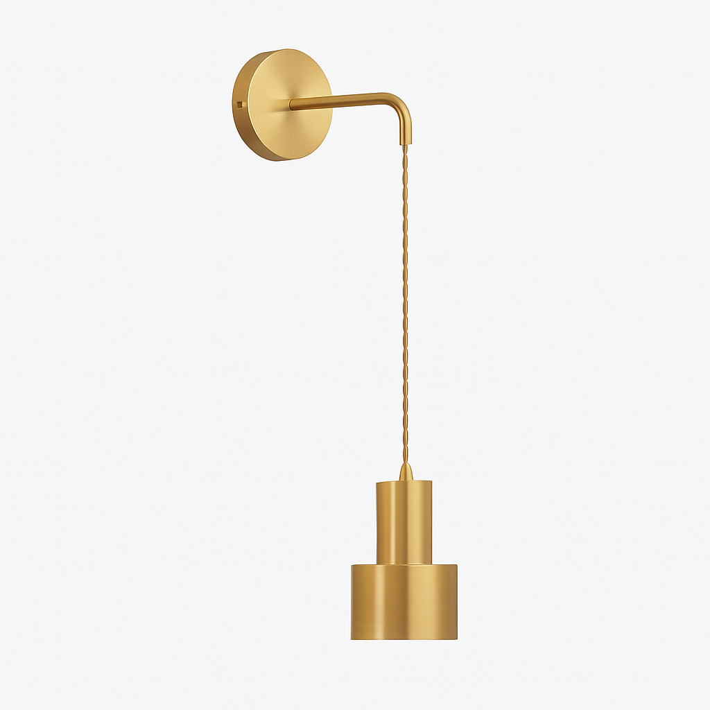 Jini Modern Gold Wall Light – Stylish Sconce for Ambient Illumination