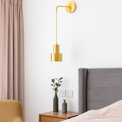 Jini Modern Gold Wall Light – Stylish Sconce for Ambient Illumination