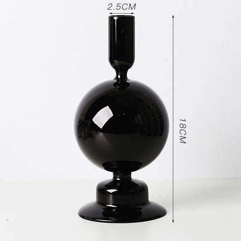 Rosa Stylish Glass Candle Holders – Elegant Decorative Accent for Any Space