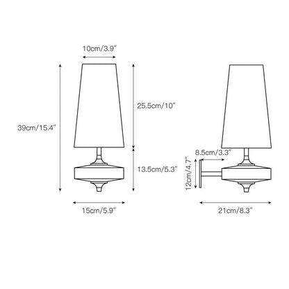 Elio Modern Wall Sconce – Adjustable LED Lighting for Stylish Ambient Illumination