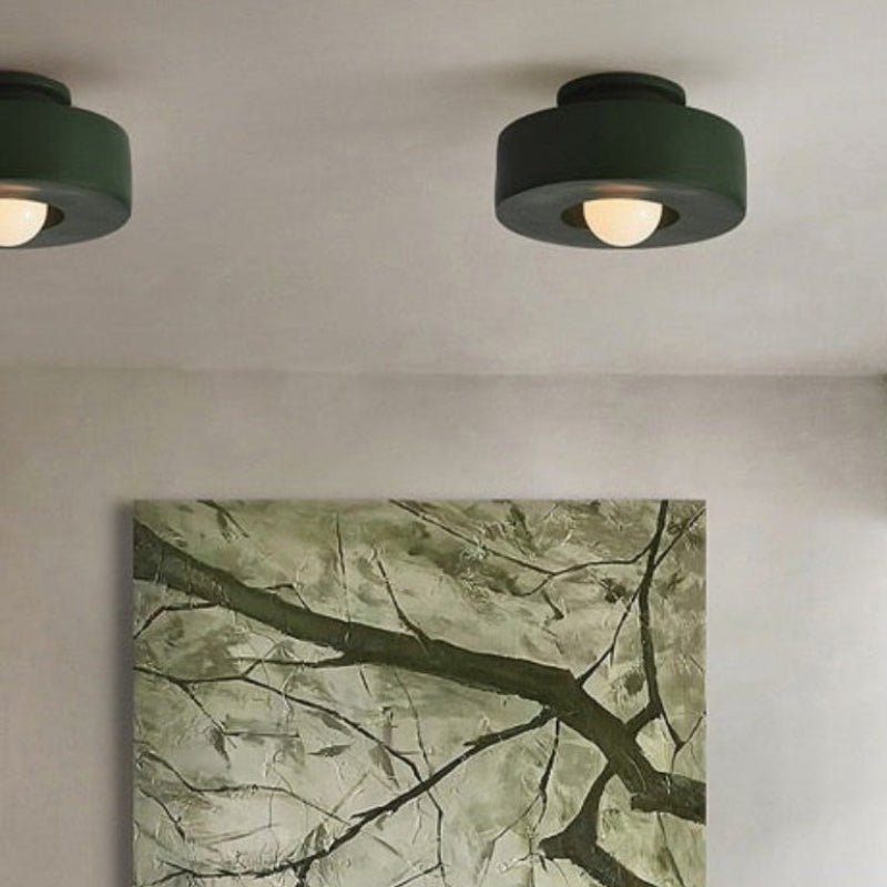 Cavelle Flush Mount Ceiling Light – Sleek Contemporary Style with Soft Illumination