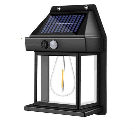 SunLuxe Heritage Solar Motion Sensor Wall Light for Gardens