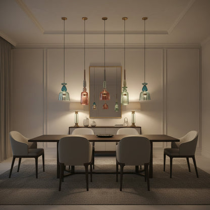 Asola Kitchen Pendant Lighting – Artistic Glass Design for Stylish Spaces