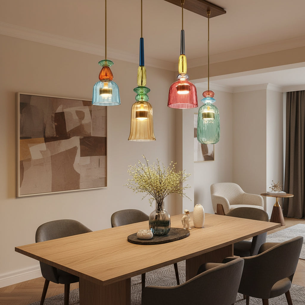 Asola Kitchen Pendant Lighting – Artistic Glass Design for Stylish Spaces