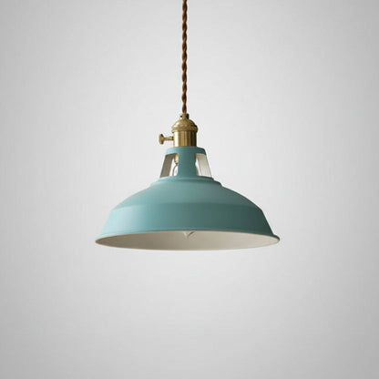 Ivey Pendant Lighting – Colorful Adjustable Barn Shade for Modern Interiors