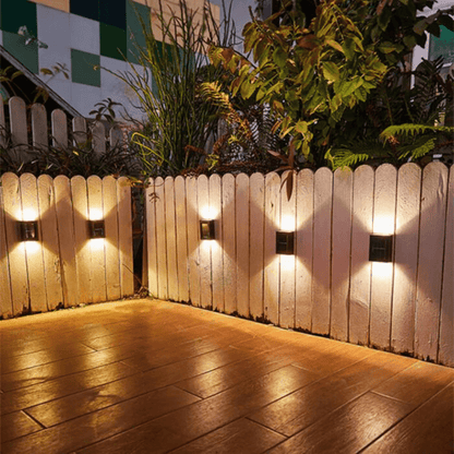 Auralis Solar Garden Lights Wireless Warm Outdoor Illumination